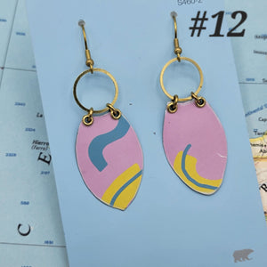 Gelato Collection - Repurposed Tin Earrings