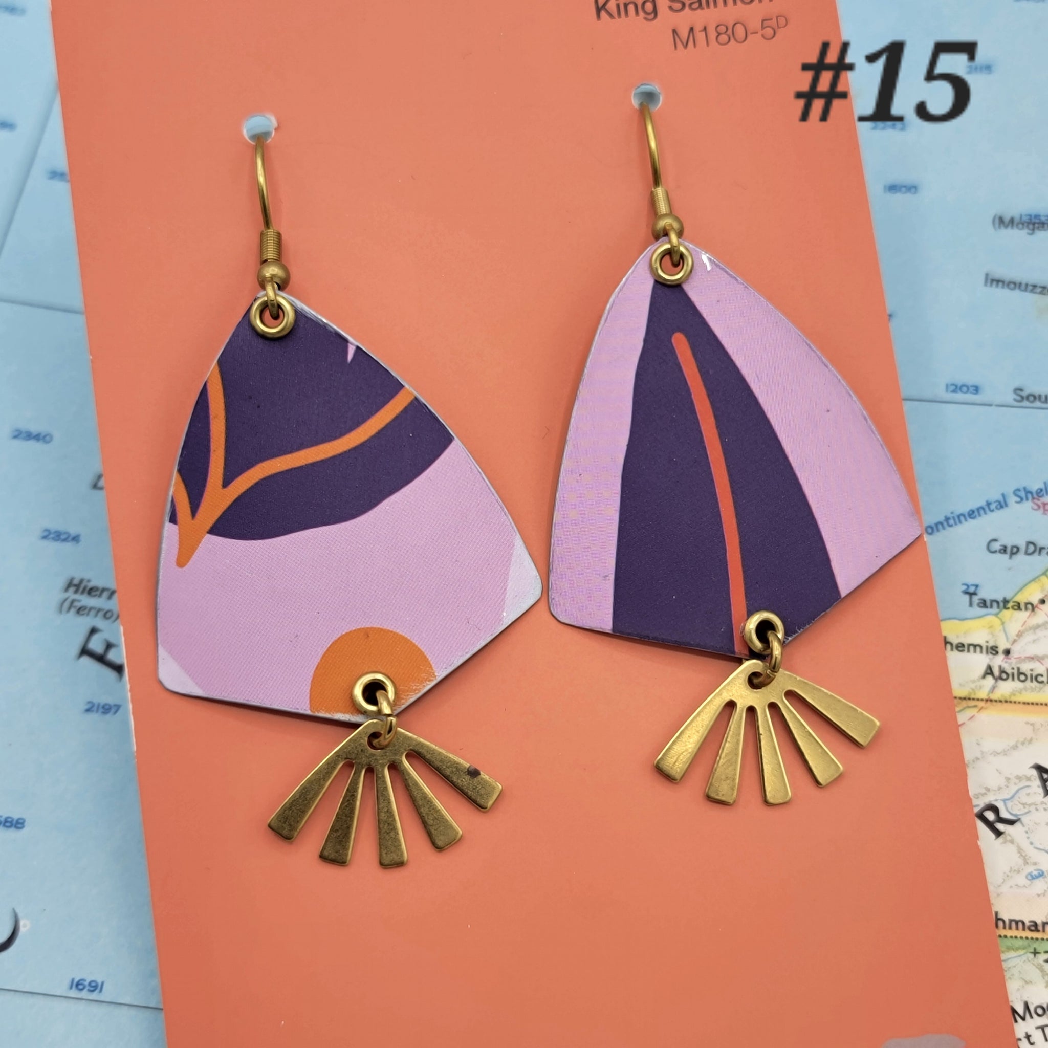 Gelato Collection - Repurposed Tin Earrings