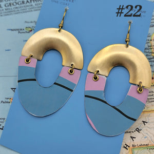 Gelato Collection - Repurposed Tin Earrings