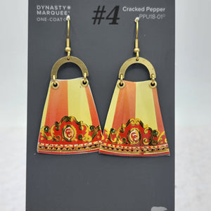 Carousel Collection - Repurposed Vintage Tin Earrings