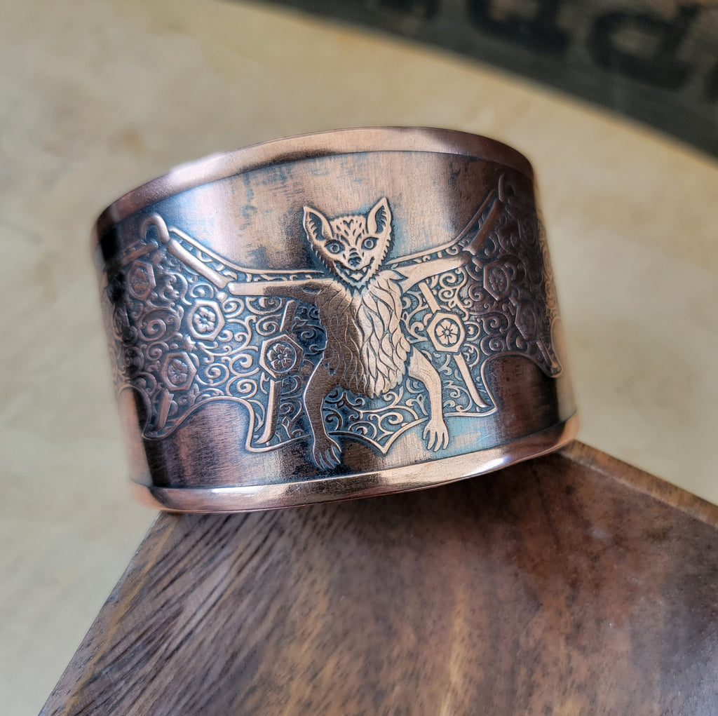 Copper Bat Cuff