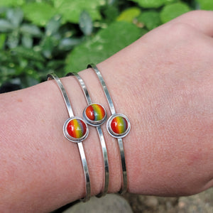 Pride 2022 Collection - Rainbow Glass in Sterling Silver