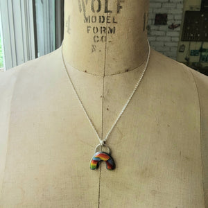 Pride 2022 Collection - Rainbow Glass in Sterling Silver