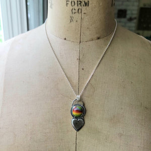 Pride 2022 Collection - Rainbow Glass in Sterling Silver