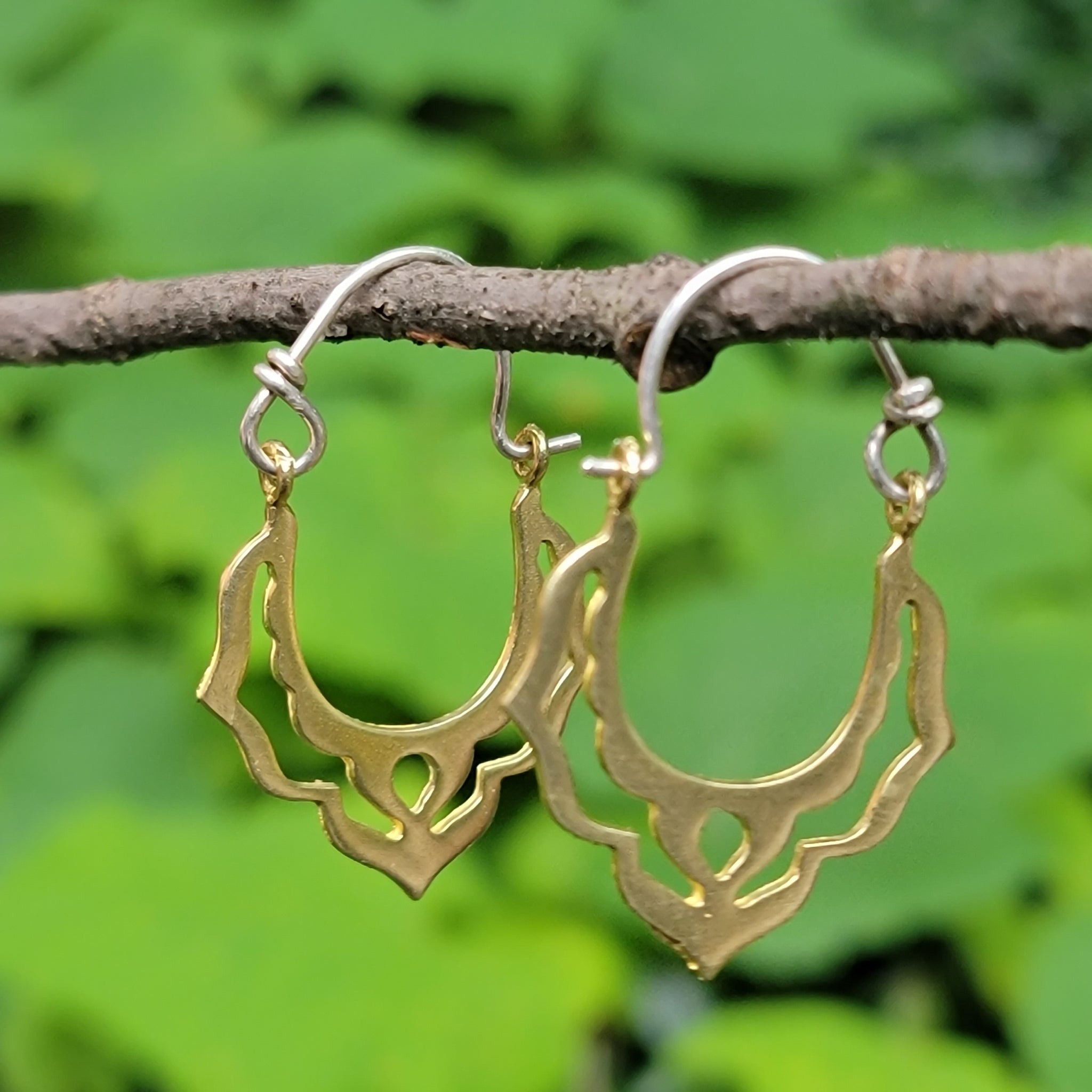 Tangier Gold & Silver Earrings