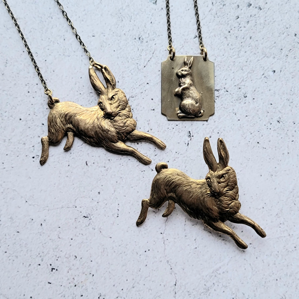 Hopping in to April - Brass Bun Bun Collection